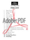 Dirty Harry Priklijst in Adobe PDF formaat